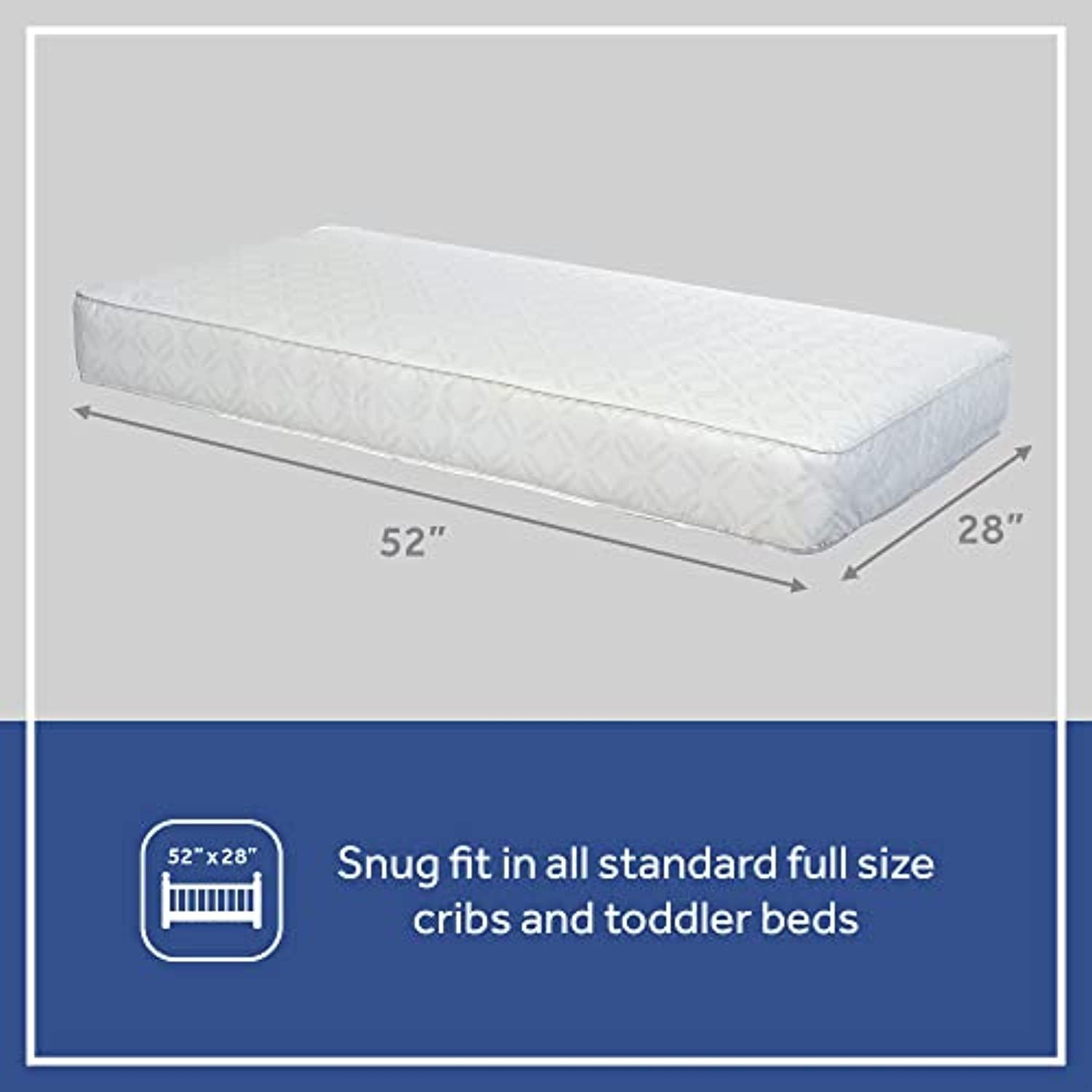 Sealy cozy dreams hotsell extra firm crib mattress