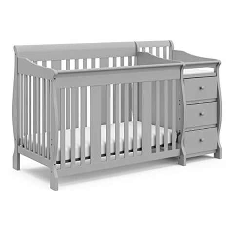 STORKCRAFT Portofino 4 in 1 Fixed Side Convertible Crib Changer