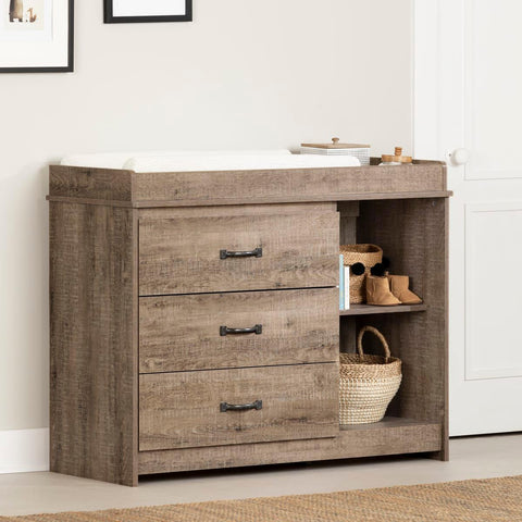 Tassio - Changing Table with Drawers