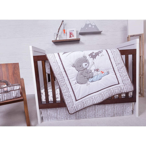 Trend Lab 3 Piece Crib Bedding Set, Sprinkle Stars