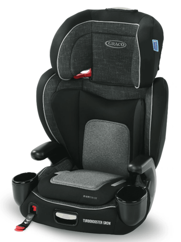 Turbobooster® Grow™ Highback Booster featuring RightGuide™ Seat Belt Trainer™