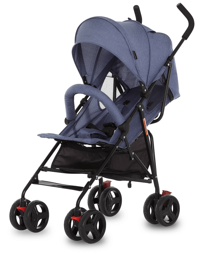 Vista Moonwalk Single Stroller in Blue - The Baby's Room